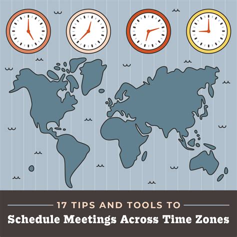 scheduling meeting across time zones